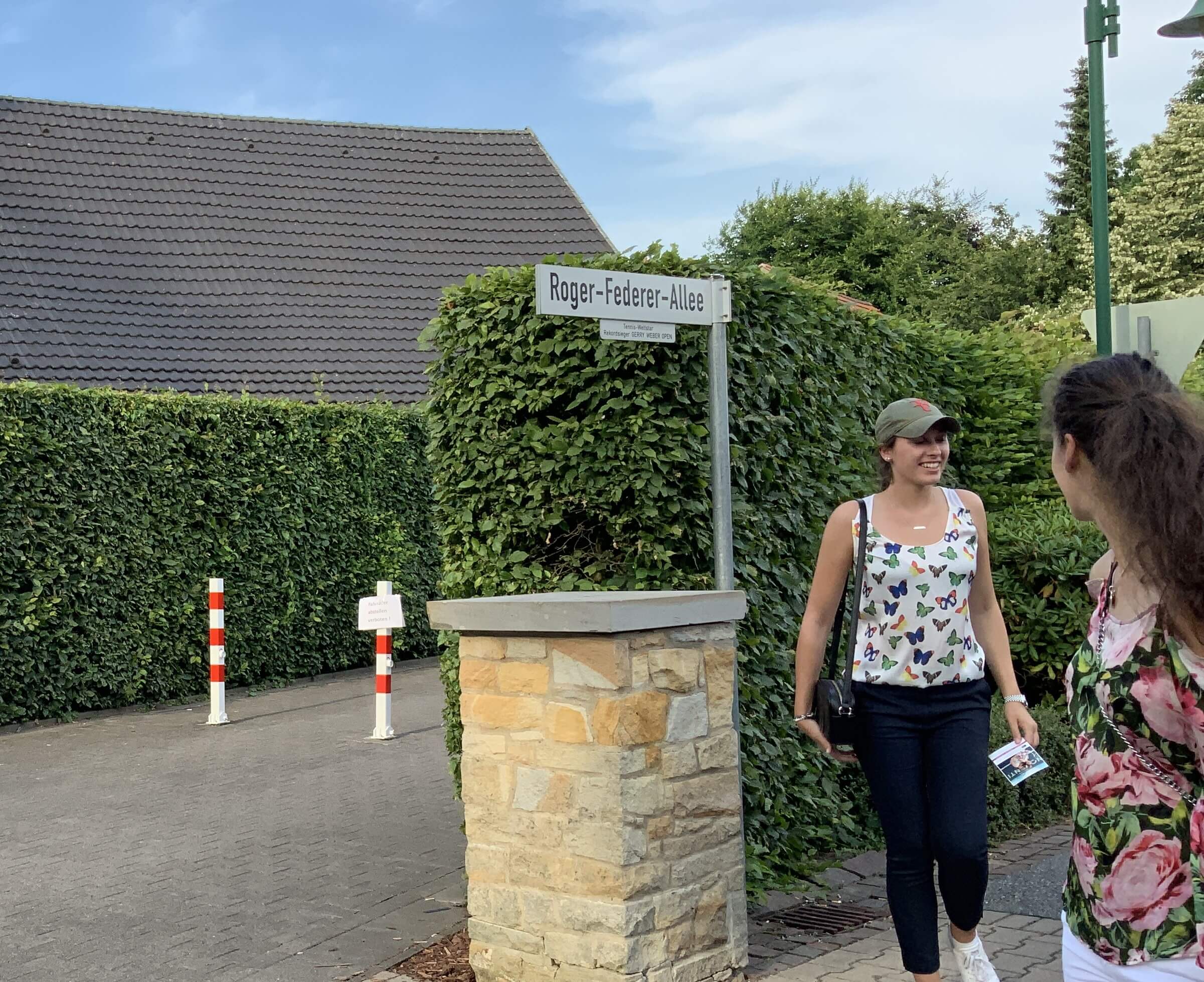 テニス観戦 ノヴェンティオープン Tennis Halle Fujikoのドイツ道しるべ